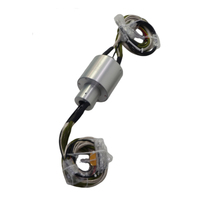 Anillo Colector Óptico Eléctrico Combinado de Alta Precisión, 82 mm de Diámetro Exterior, 1 Canal de Fibra Óptica para Plataformas de Perforación Marítima