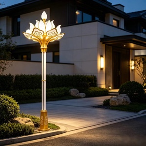 โคมไฟถนน LED ตกแต่งพลังงานแสงอาทิตย์ อลูมิเนียมอัลลอยด์ BSW ระดับ IP66 สำหรับตกแต่งภูมิทัศน์  รับประกัน 10 ปี จากโรงงานมืออาชีพ - Product Image 6