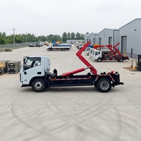 Camion à ordures à bras articulé à 6 roues, transmission manuelle/automatique pour une utilisation flexible dans la gestion des déchets urbains et ruraux