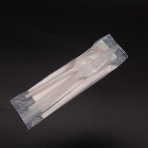Disposable cutlery flatware sets forchette plastic spoons forks and knives napkin cutlery