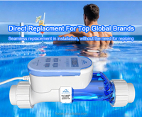 Chlorinateur au sel intelligent 3-en-1 avec contrôle Wi-Fi via application, mise à jour OTA, certifié ETL CE RoHS FC pour système de piscine