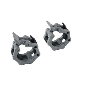 Colliers d'haltères à dégagement rapide pinces 50mm plaque <span class=keywords><strong>de</strong></span> barre <span class=keywords><strong>de</strong></span> poids en plastique verrouille les pinces <span class=keywords><strong>de</strong></span> collier pour l'entraînement d'haltérophilie - Product Image 3