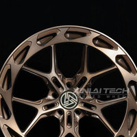 XINLAI Forged Monoblock 5x114.3 5x130 5x112 17 18 19 20 21 22 Inch Velg Mobil Kustom dari Paduan Logam untuk Lexus Audi Cls Mustang Sf90.