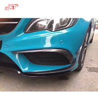 Ailerons avant en fibre de carbone W207 pour Mercedes Benz Classe E W212 Version Sport Kit carrosserie aérodynamique séparateur avant 2014-15