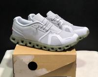 Chaussures de course unisexes de marque Designer Cloud 5, baskets athlétiques d'extérieur avec doublure en maille, à lacets, triple fonction, pour la marche et le sport
