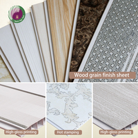 Panel de Techo de PVC para Edificios de Oficinas, Lámina de Techo de Plástico Resistente al Fuego e Impermeable para Decoración de Vestíbulos y Pasillos de Empresas