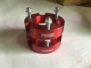 สปริงขดลวดด้านหน้าอลูมิเนียมขนาด2นิ้วอุปกรณ์เสริม4X4 32มม. ชุดยกสำหรับรถกระบะสำหรับ2005-2021 FJ Cruiser - Product Image 2