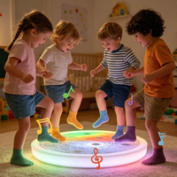 Outil d'apprentissage interactif pour les tout-petits, 3 niveaux dynamiques, fonctions musicales et tactiles, développe les réflexes et la coordination, rechargeable