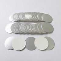 Opercule d'étanchéité par induction en aluminium pour bouteille en plastique, pour huile moteur, bouteille en HDPE