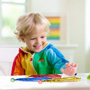 Diverse Kleuren Komeetballen Rubber Veerkrachtige Ballen Bulk Kleurrijke Slingers Minibal Met Staart Voor Verjaardagsfeestartikelen - Product Image 5