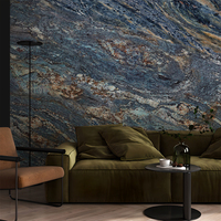 Panneau mural de décoration d'arrière-plan résistant, écologique et imperméable, panneau mural en PET moderne de luxe en marbre pour chambre à coucher, salon