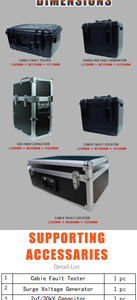 Detector de Cables Subterráneos VS-2088 35 KV, Probador Inteligente de Fallas en Cables de Alumbrado Público con Múltiples Pulsos, Localizador de Fallas en Cables - Product Image 4