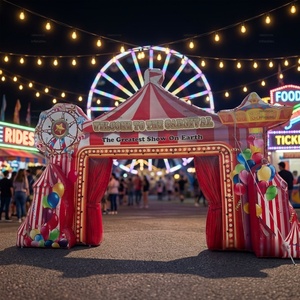 Arco Inflable Personalizado para Exteriores, Entrada de Circo, Eventos de Carnaval, Arco Inflable en Venta - Product Image 1