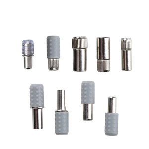 Supports d'étagère Haidibosi en acier laminé à froid nickelé, clous de fixation durables pour meubles, pour étagères en verre de placard - Product Image 5