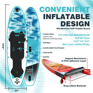 Spatium fabricante profesional al por mayor Premium inflable Sup Paddle wind surf tablas de vela Tabla de windsurf para <span class=keywords><strong>la</strong></span> venta - Product Image 6