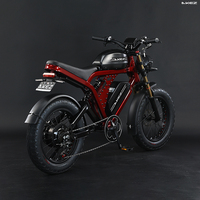 Vélo Électrique AKEZ Kingkong 1500W 52V 55Ah en Alliage d'Aluminium pour Adultes, Pneus Larges, Stock USA, Entrepôt Local Américain, E-bike Haute Vitesse pour la Route
