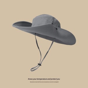 Striped Summer Autumn Outdoor Cowboy <b>Hats</b> for Men Women-Sun Hiking Fishing & Mountaineering - Product Image 6