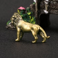 Statue de Lion de Table, décoration de la maison, personnage abstrait, artisanat, décoration nordique, visage d'art