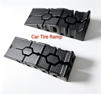 Rampe de service automobile en plastique, rampe de levage robuste pour changement d'huile et réparation de véhicules (SUV, berlines)