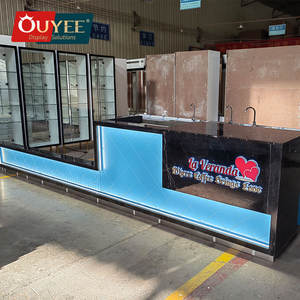 Einzelhandel Einkaufs zentrum Bubble Tea Kiosk Kommerzielle Coffee Shop Counter Shop Möbel - Product Image 2