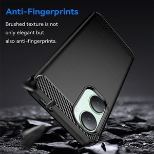 Funda Protectora Trasera para Teléfono 2026 Jmax Ultrafina, Resistente a Golpes, de <span class=keywords><strong>Fibra</strong></span> de Carbono Cepillada, Suave, Anti-Huellas, para <span class=keywords><strong>Y</strong></span> <span class=keywords><strong>02</strong></span> 03 18 30 33 E 5g - Product Image 6