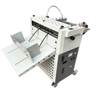 Machine à plier et perforer le papier NCR automatique de 660 mm, machine à plier les feuilles de papier, machine à plier les cartes en papier