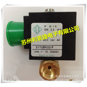 โอเด โซลินอยด์วาล์ว 21T2BV22 F ไดอะแฟรมแบบแอคชั่นโดยตรง 20 บาร์ ผลิตในอิตาลี - Product Image 1