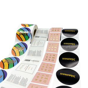 Adesivi Personalizzati con Logo all'Ingrosso, Etichette Adesive in Carta Texturizzata per Confezioni Regalo - Product Image 3