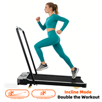 Tapis de marche pliable pour la maison, machine de fitness domestique, emballage carton de sécurité, 22/23kg N.W. G.W.