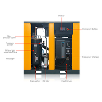 Meilleur frein électrique type silencieux compresseur d'air professionnel grand mécanicien pneumatique chine compresseurs compressés système d'unité