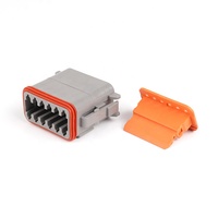 Connecteur automobile femelle BAXIN 12 broches de haute qualité, étanche, conforme ROHS, pour câble 14-20 AWG DT06-12S