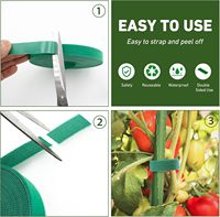 Ruban auto-adhésif double face réutilisable, écologique et imperméable pour le jardinage et le cerclage