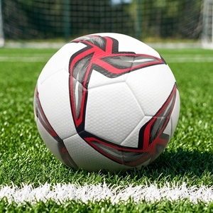 Balón de Fútbol Profesional Tamaño 5 al por Mayor, Cuero PU, Duradero, para Entrenamiento, Diseño Clásico de Estrella, OEM Personalizado - Product Image 3