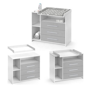 <span class=keywords><strong>Meuble</strong></span> à <span class=keywords><strong>langer</strong></span> pour bébé en bois, bébés et enfants, table à <span class=keywords><strong>langer</strong></span> blanche avec armoires - Product Image 3
