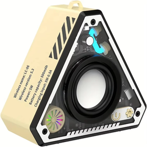 Haut-parleur portable TWS BT, caisson de basses audio, mini haut-parleur sans fil portable, son surround HiFi, haut-parleur extérieur puissant - Product Image 2