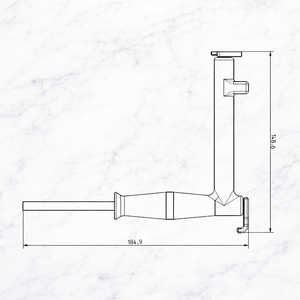 Attrezzo di Regolazione Originale, Chiave di Montaggio con Impugnatura, Estrattore Universale per Perni di Maniglie di Finestre, Chiave di Regolazione per Finestre - Product Image 2