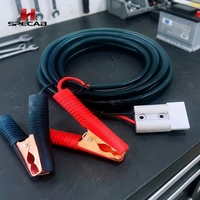 Connecteur SB50 Style 50A vers pinces crocodiles – Harnais de connexion rapide pour batterie – Câble de démarrage d'urgence portable robuste