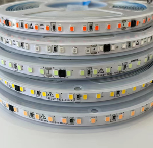 2835 điện áp cao 220V 8 mét 120LED IP67 không thấm nước cri90 <span class=keywords><strong>RGB</strong></span> linh hoạt <span class=keywords><strong>LED</strong></span> dải ánh sáng bằng giọng nói/cảm ứng/ứng dụng điều khiển cho - Product Image 3