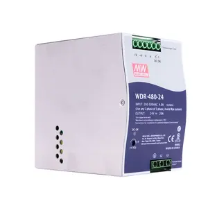 Meanwell 48VDC電源WDR-480-48