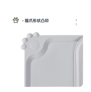 Non-Slip Dog And Cat Feeding <b>Mat</b> Dog Food <b>Mat</b> Silicone Waterproof <b>Pet</b> Bowl <b>Mats</b> - Product Image 3