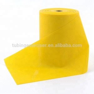 10m/20M biểu tượng tùy chỉnh Latex Yoga đàn hồi ban nhạc sức mạnh đào tạo vành đai trị liệu số lượng lớn 50 yards therabands CuộN ánh sáng/Trung bình/Nặng - Product Image 5