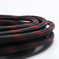 Kabel Video murah hitam merah HDMI, kabel berlapis emas 1.4 1080P 3D untuk HDTV pemisah sakelar 0.5m 1m 1.5m 2m 3m 5m 10m