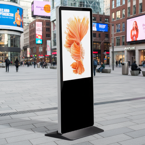 เครื่องเล่นโฆษณาขนาด 22 นิ้ว รองรับ Wifi สำหรับวิดีโอคุณภาพสูง, จอแสดงผล LED สำหรับโฆษณาในอาคาร, รองรับ WiFi 3G, เครื่องเล่นป้ายดิจิทัลสำหรับโปรโมชั่น - Product Image 2