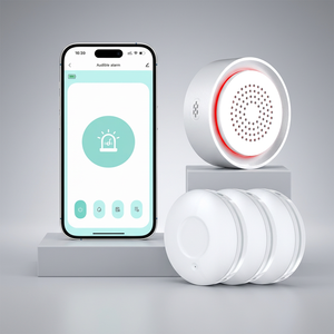 Kit <span class=keywords><strong>d</strong></span>'alarme de fuite <span class=keywords><strong>d</strong></span>'<span class=keywords><strong>eau</strong></span> avec trois capteurs <span class=keywords><strong>d</strong></span>'<span class=keywords><strong>eau</strong></span>, alimenté par piles, interface USB - Product Image 6