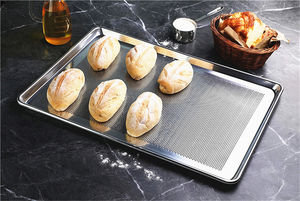 Bandeja De reloj De Acero Inoxidable, 60X40, De Aluminio, Con Tapa, Hornear - Product Image 2