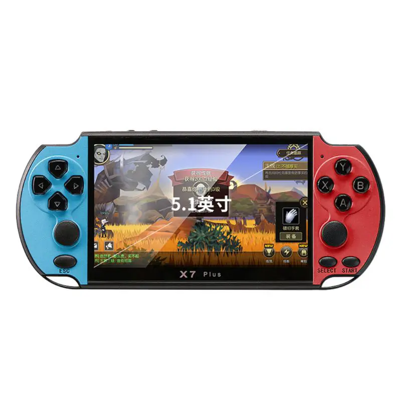 Handheld MP5 Kids Films Oplaadbare Game Console Met Camera Lcd Hd Video 8G Geheugen