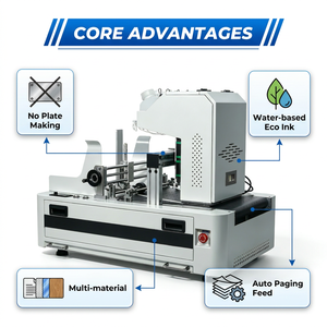 Desktop One Pass Printing Machine Easy Operation for Small Business Custom Packaging High Resolution Printing Achieves 1200 X 24 - Product Image 4