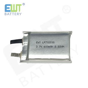 Upgrade Power 3<strong>.</strong>7V 600mah 2<strong>.</strong>2Wh 15C Lipo Battery For Drones and RC Drones Battery - Product Image 1