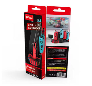 For <b>Nintendo</b> <b>Switch</b> Charging Station 4 Port Holder 9 Games Slots Charger <b>Stand</b> for <b>Nintendo</b> <b>Switch</b> Console - Product Image 5