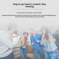 Mini suppresseur de réverbération à déphasement de fréquence pour systèmes audio anti-hurlement, idéal pour les performances KTV à domicile